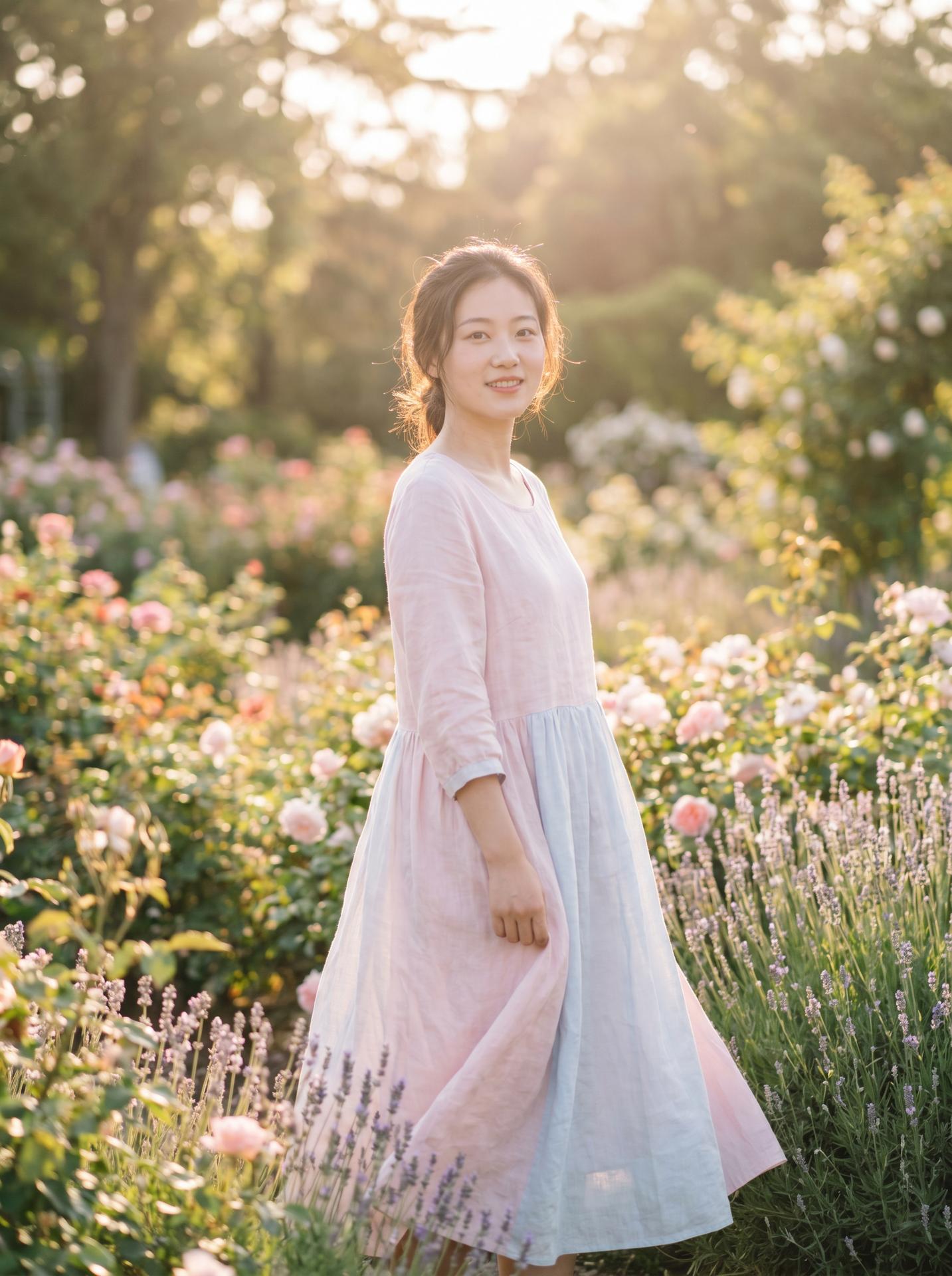 学生妹美图：清新自然美少女写真